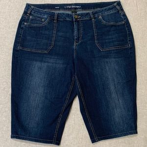 Lane Bryant Denim Capris